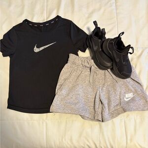 Nike set and shoes for toddler boy